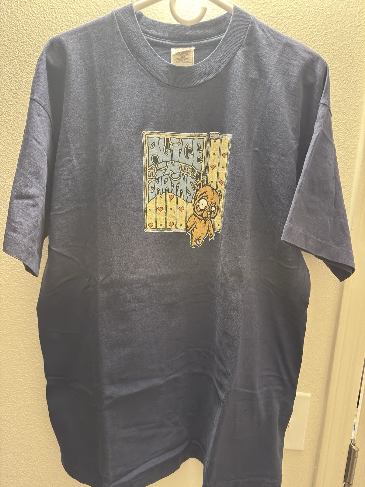 1996 Alice In Chains Hanging Teddy Bear Tee XL Vintage