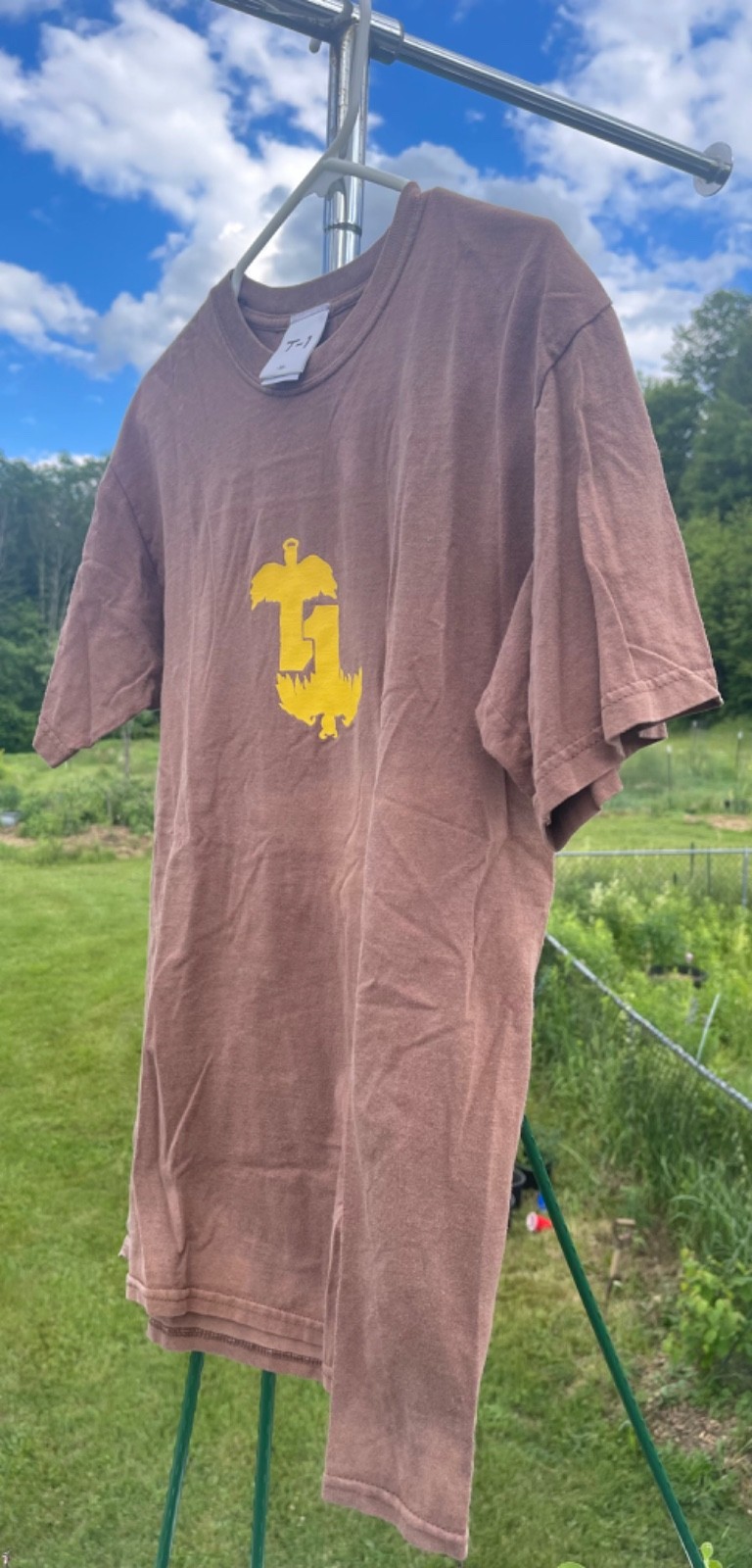 Terrible One bmx T-shirt medium tan Angel wings as above so below classic!