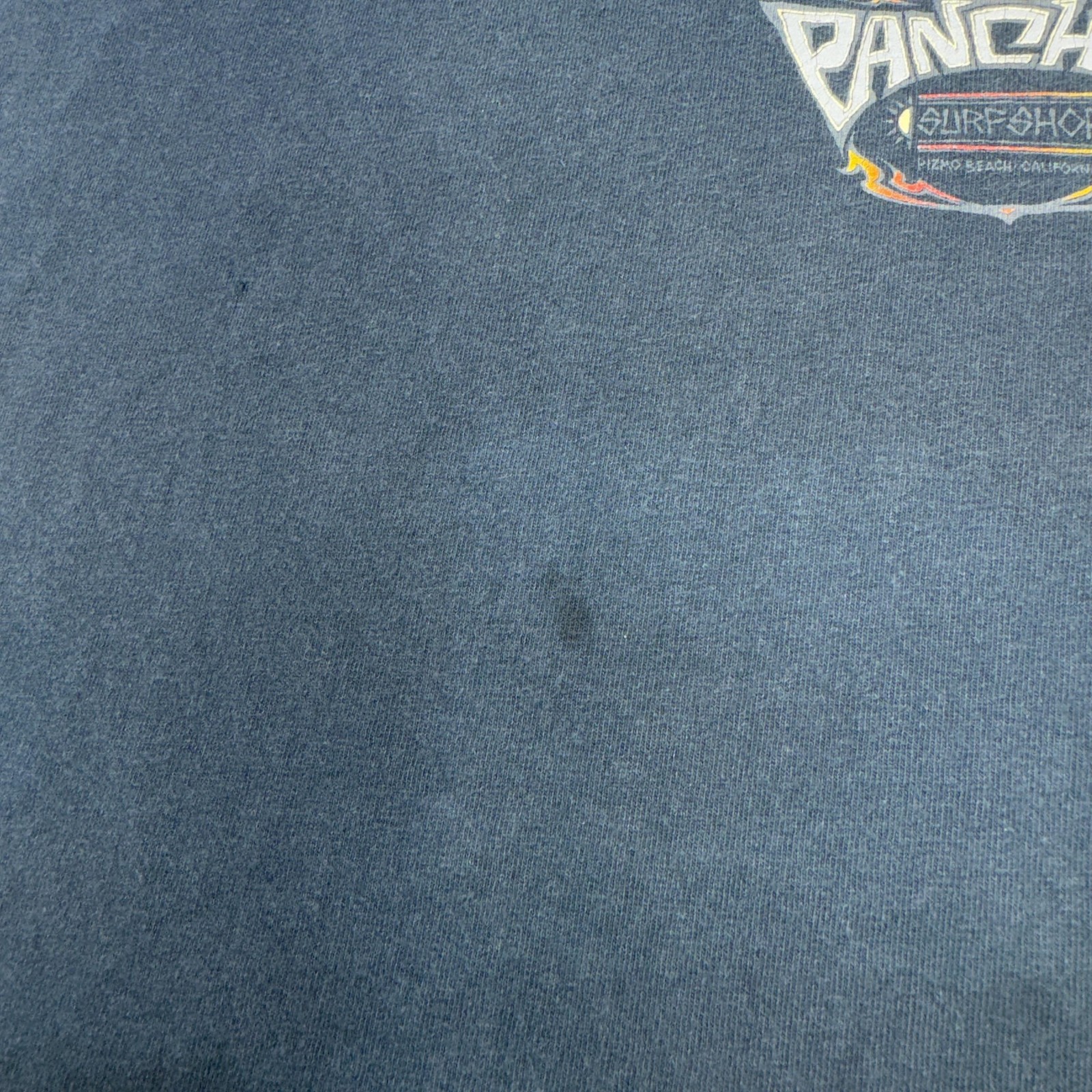Panchos Surf Shop Shirt Mens Large Black Fader Pismo Beach Streetwear California
