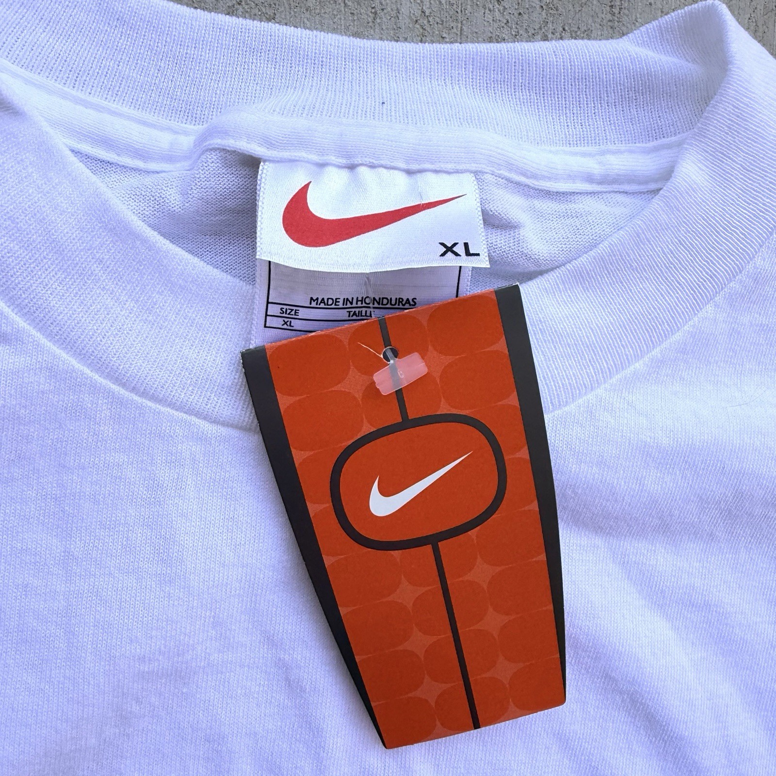 Vintage Nike Center Swoosh T Shirt Deadstock Size XL 90s
