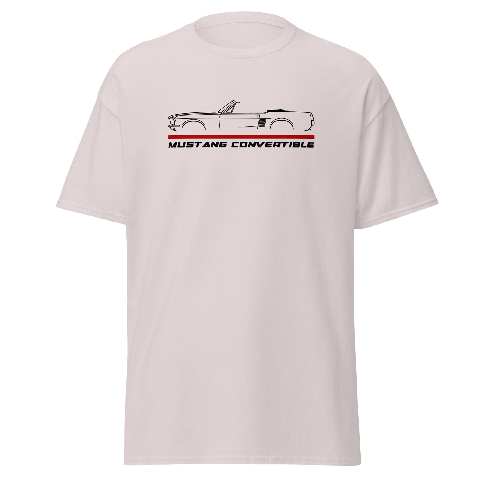 For Ford Mustang Convertible 1967 Fans Classic Cruiser T-Shirt Birthday