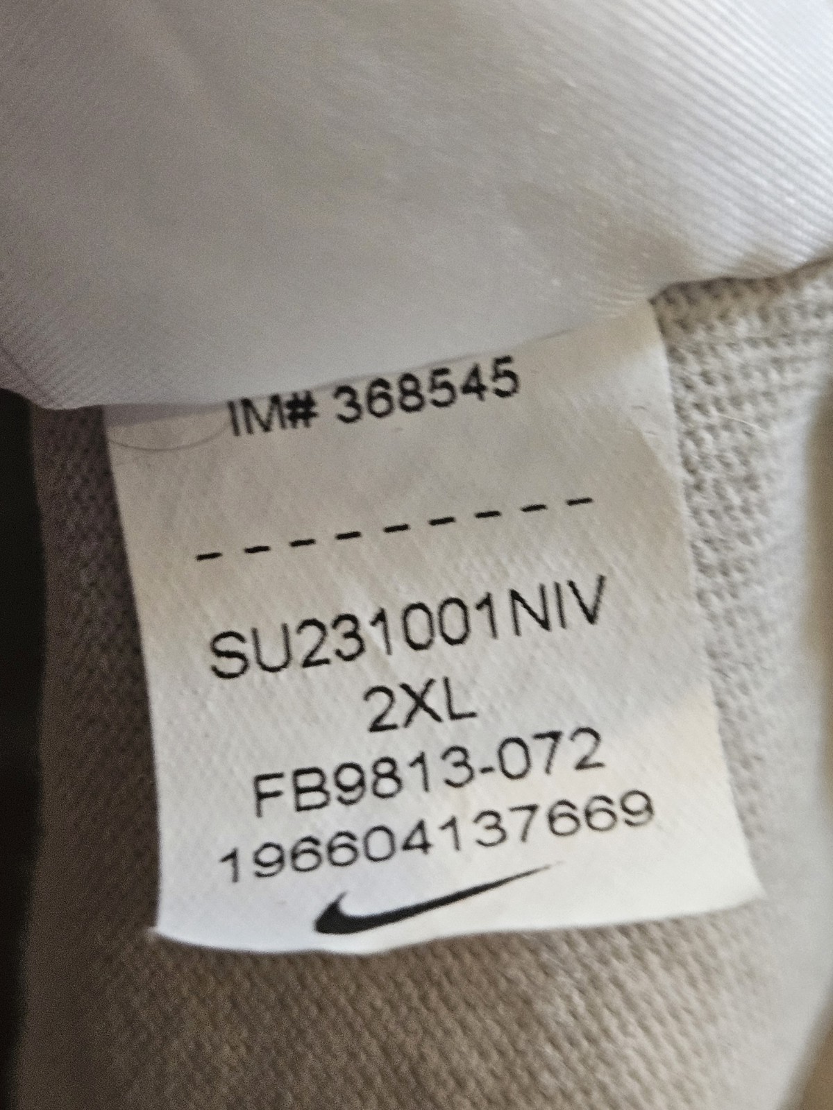 Nike Water, Fire, Earth Light Bone Graphic T Shirt FB9813-072 Size XXLarge
