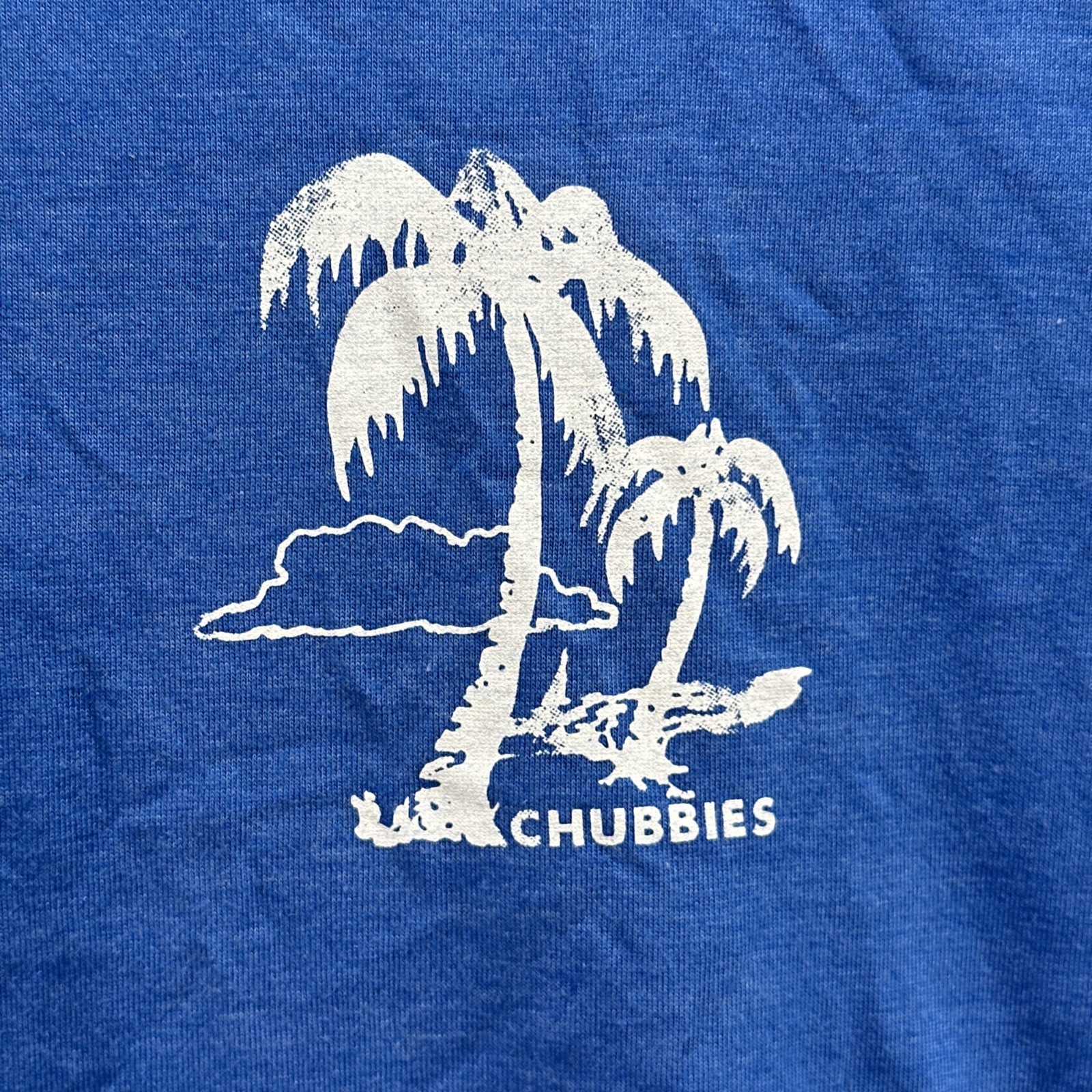 Chubbies The Weekend Has Arrived Short Sleeve Blue T-Shirt Men’s XL NWT