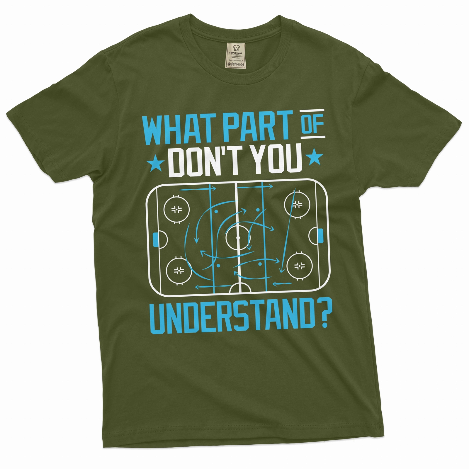 Men’s ice Hockey Funny T-Shirt Sports Hobby Hockey Player Sarcastic Tee Shirt