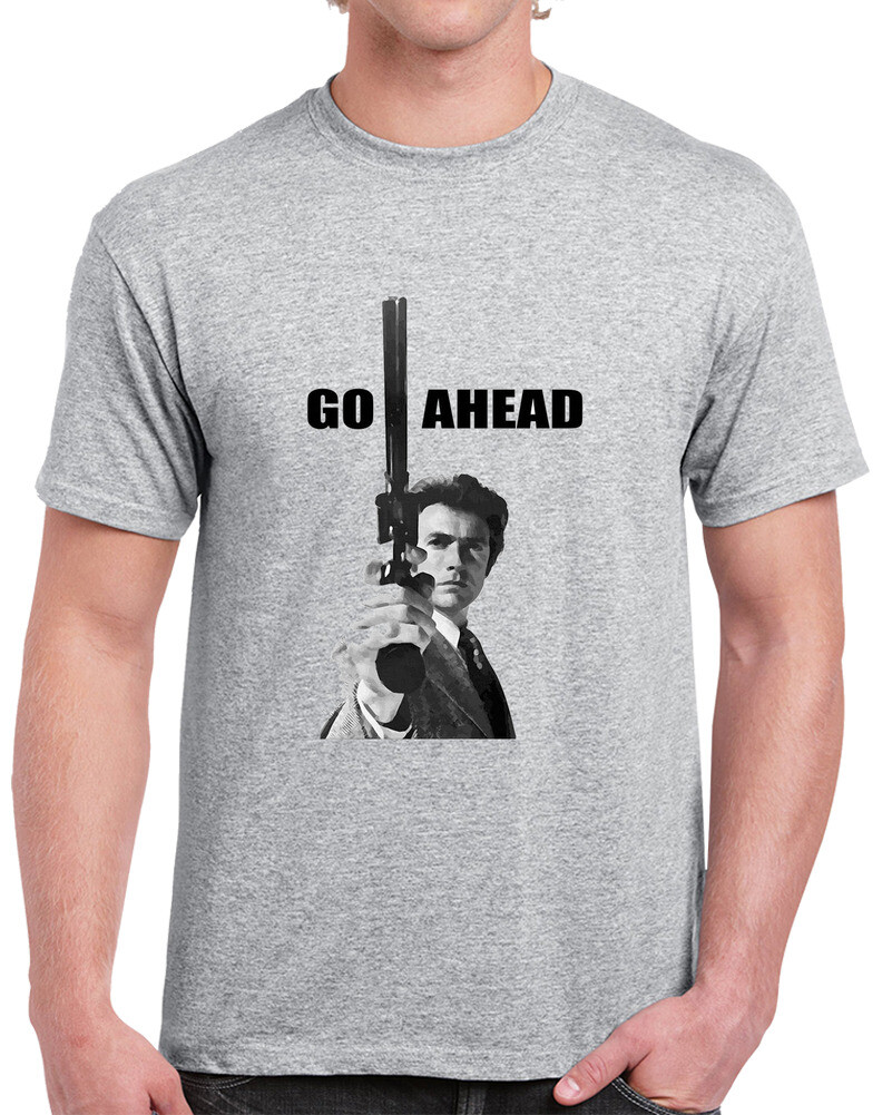 Clint Eastwood Go Ahead Retro Tee