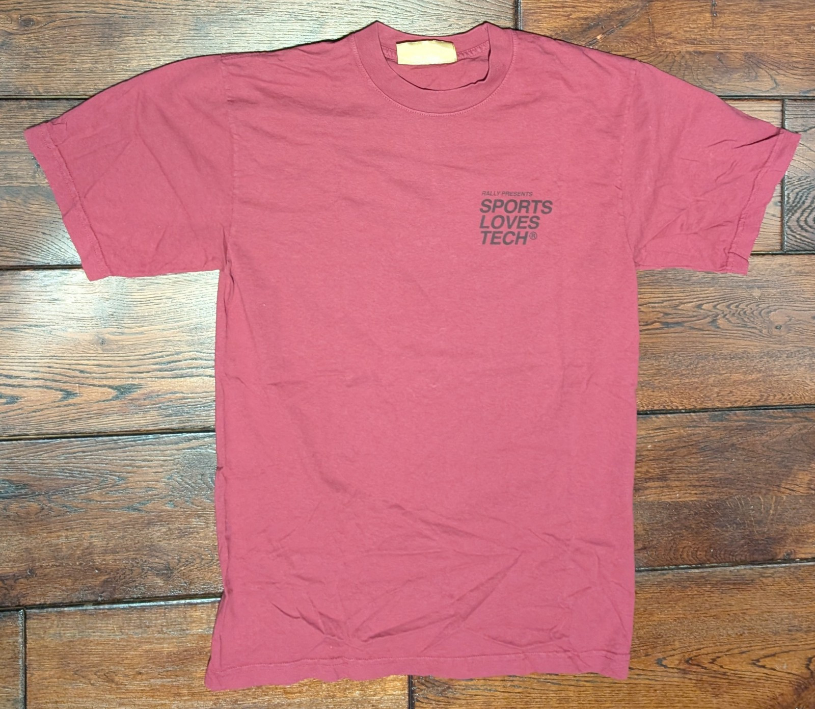 Rally Store Museum NYC Men’s Sports Loves Tech T-Shirt Shaq & Bill Gates Size S
