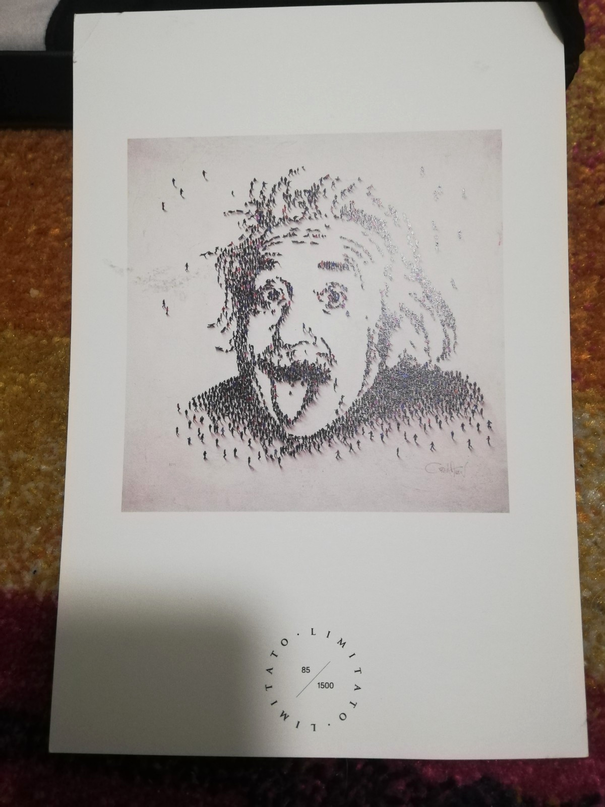 LIMITATO Einstein Tongue premium art fashion T shirt in presentation box/unworn!