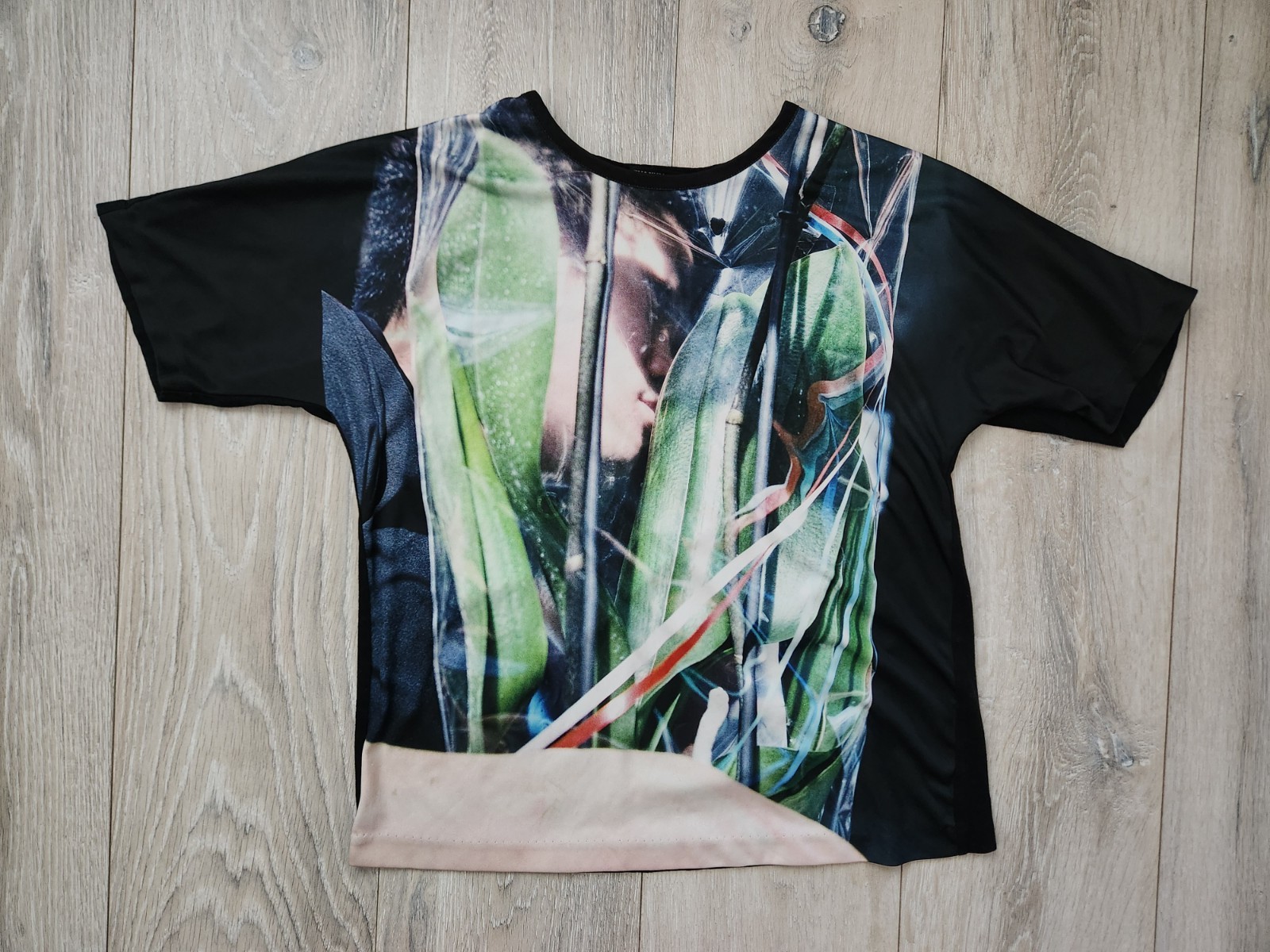 Issey Miyake Men’s Photographic Digital Print T-shirt Autumn/Winter 2015 Size 1