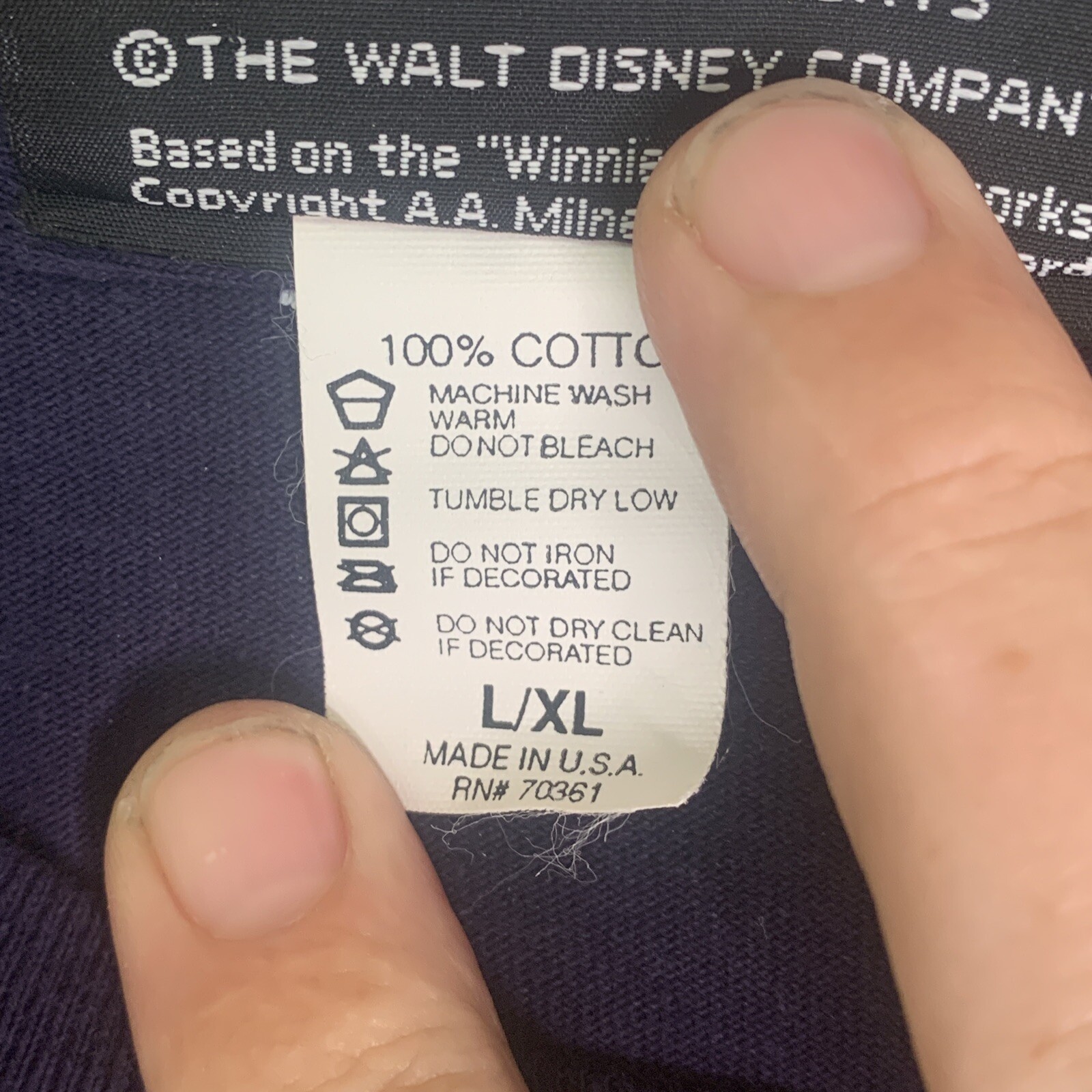 Disney Originals Single Stitch Embroidered Shirt 100 Acre Wood Resort and Spa