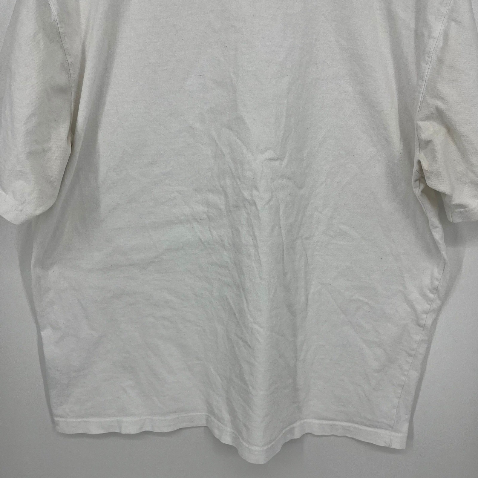Carhartt Mens White Loose Fit K87-M Short Sleeve Pocket T-Shirt Size Large