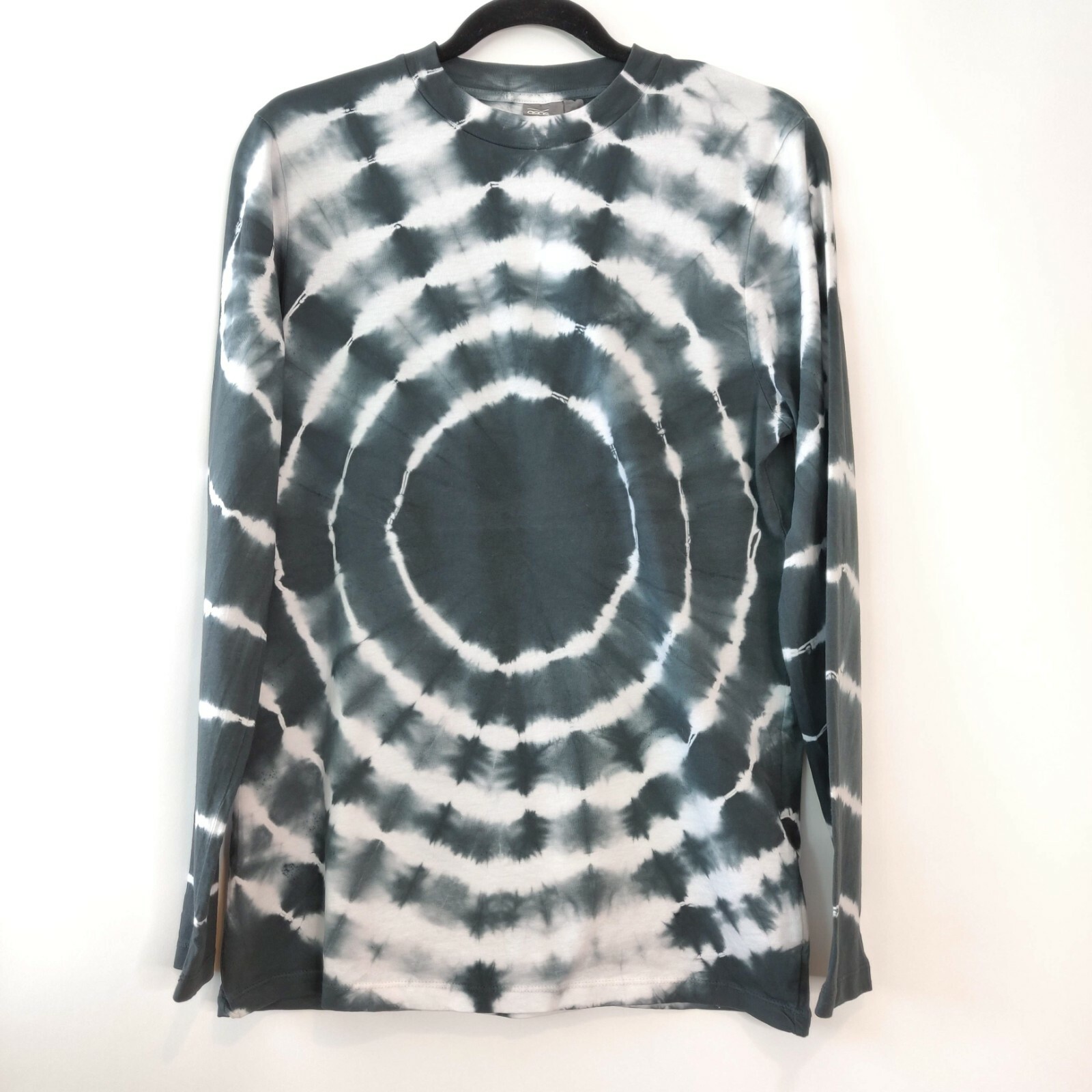 Asos NWT Unisex Sz 2XS Tie Dye L.A. Happy Face Graphic Long Sleeve T-Shirt Top