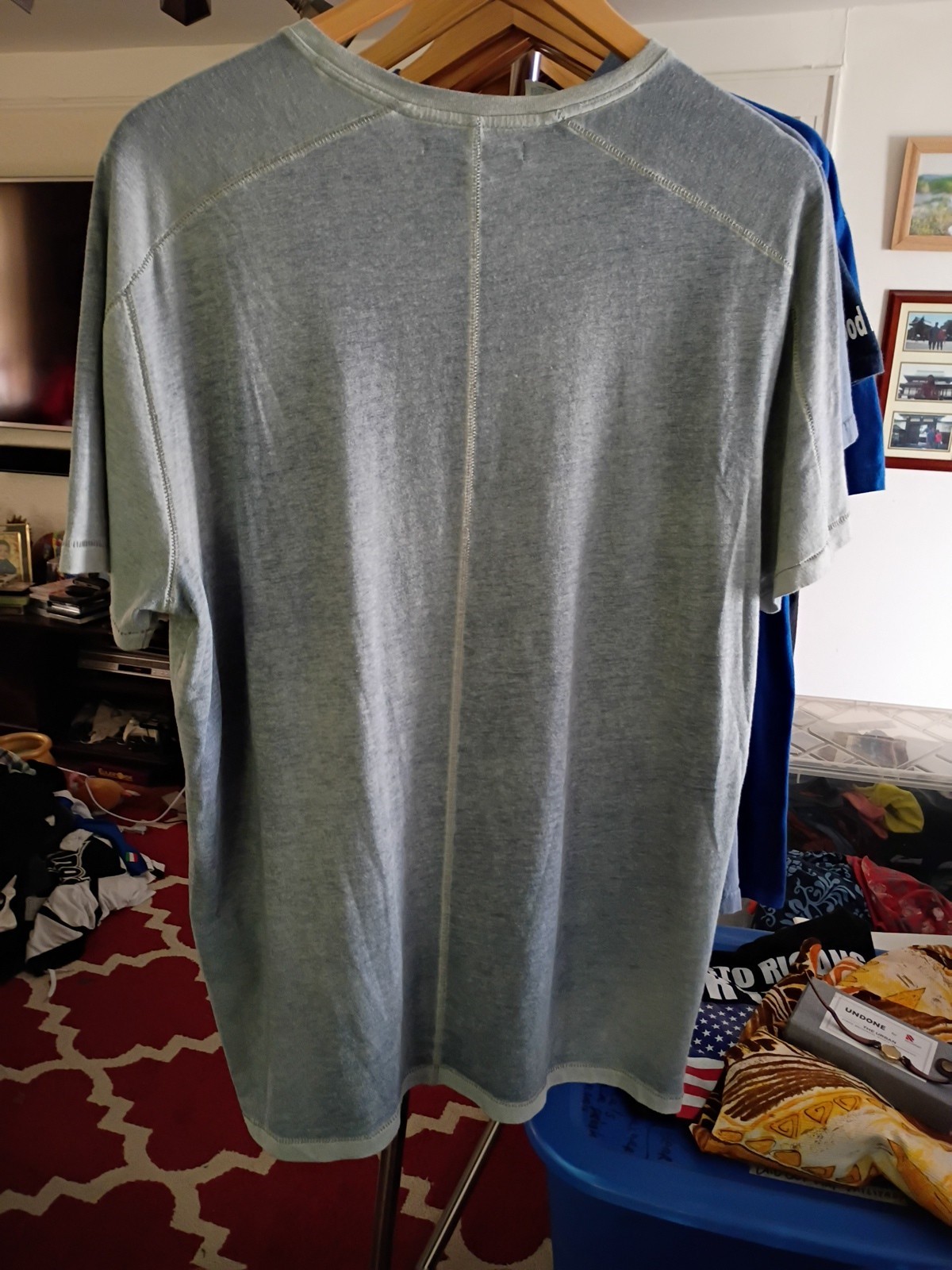 John Varvatos USA Designer Simple Basic Tee Size L