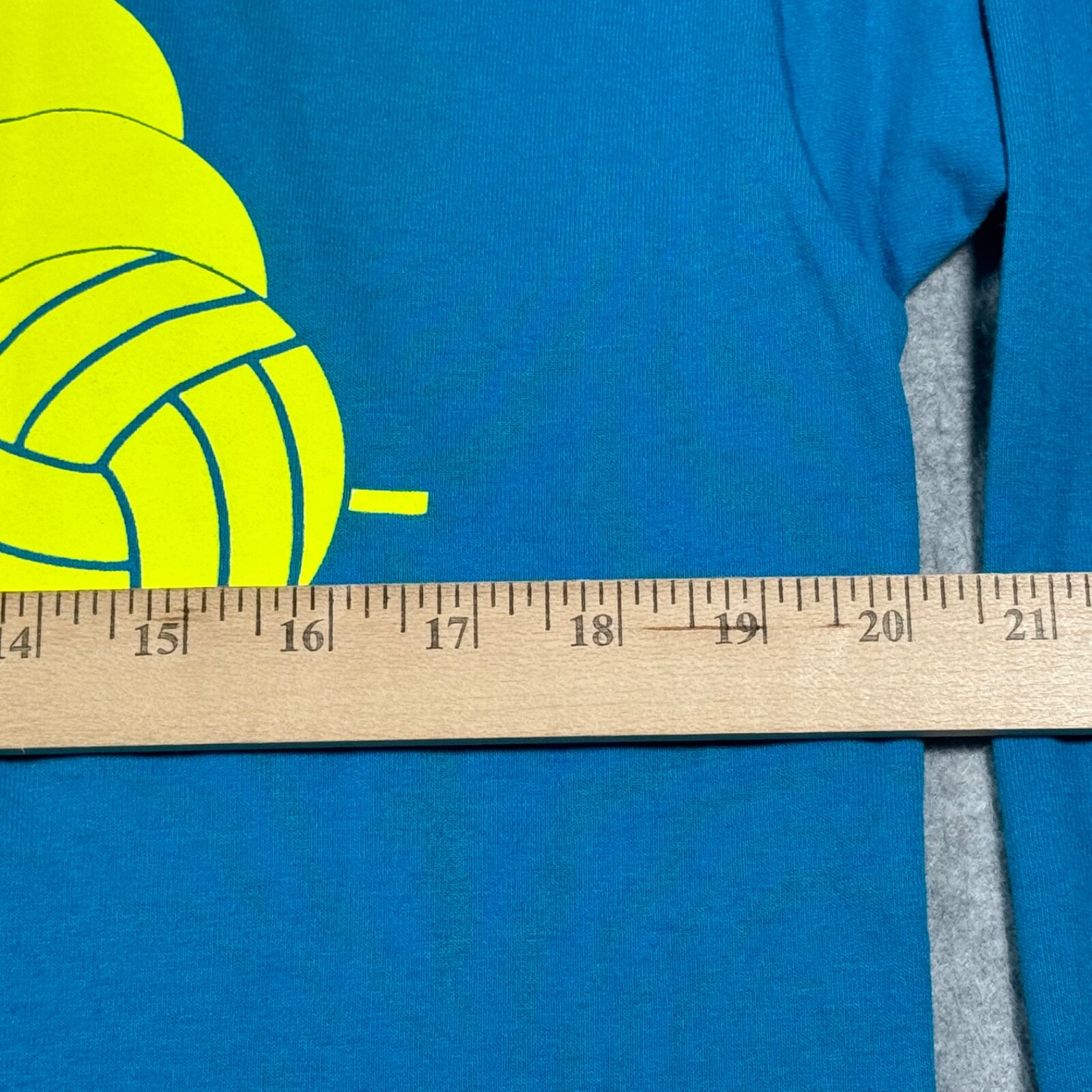 Vintage La Vista Nebraska Shirt Adult Medium Turquoise Recreation Sports Mens