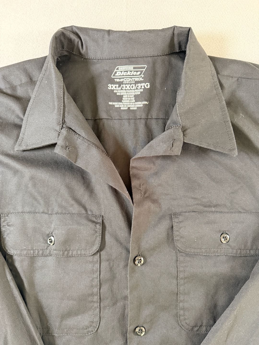 Genuine Dickies Men’s Temp-Control Cooling Long Sleeve Work Shirt
