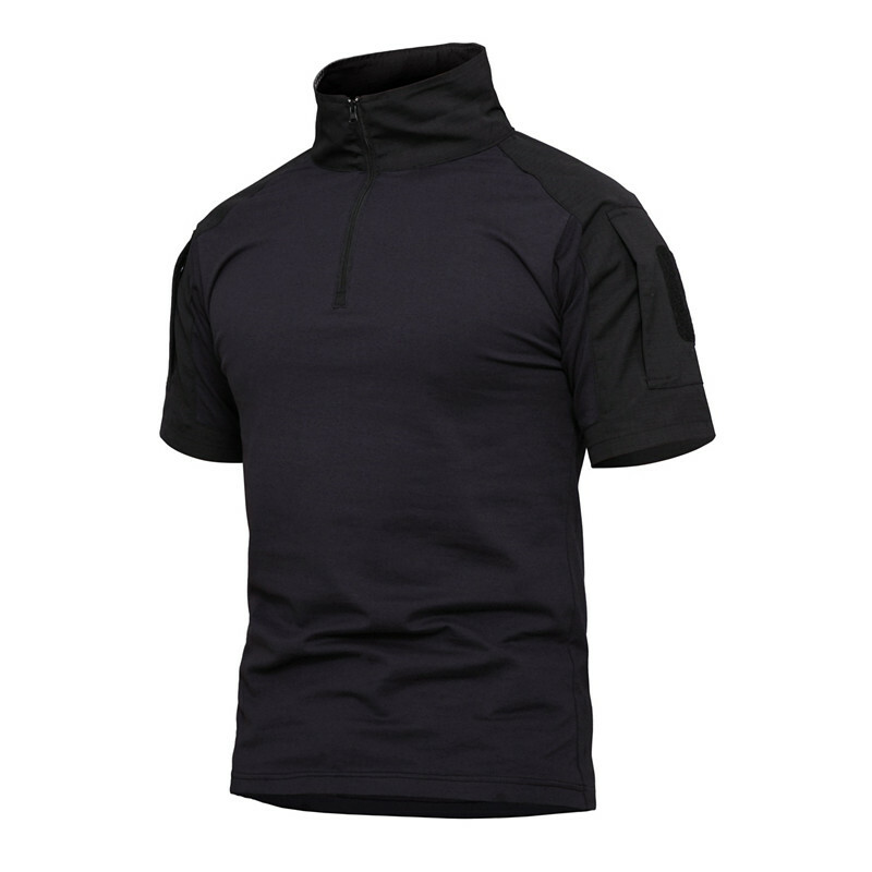 Mens Tactical T-Shirt Long Sleeve Us Army Military Combat Shirts Hiking