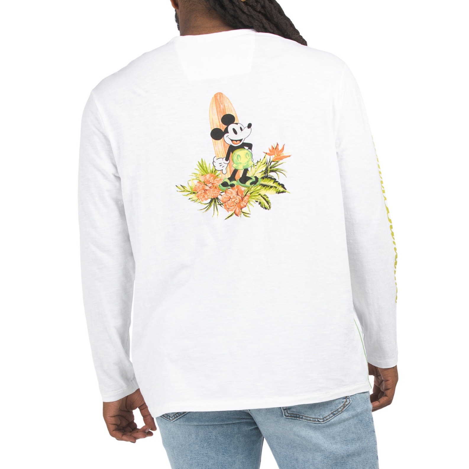 Tommy Bahama Disney Happiest Surf On Earth Long Sleeve Mickey Mouse T-Shirt 3XLT