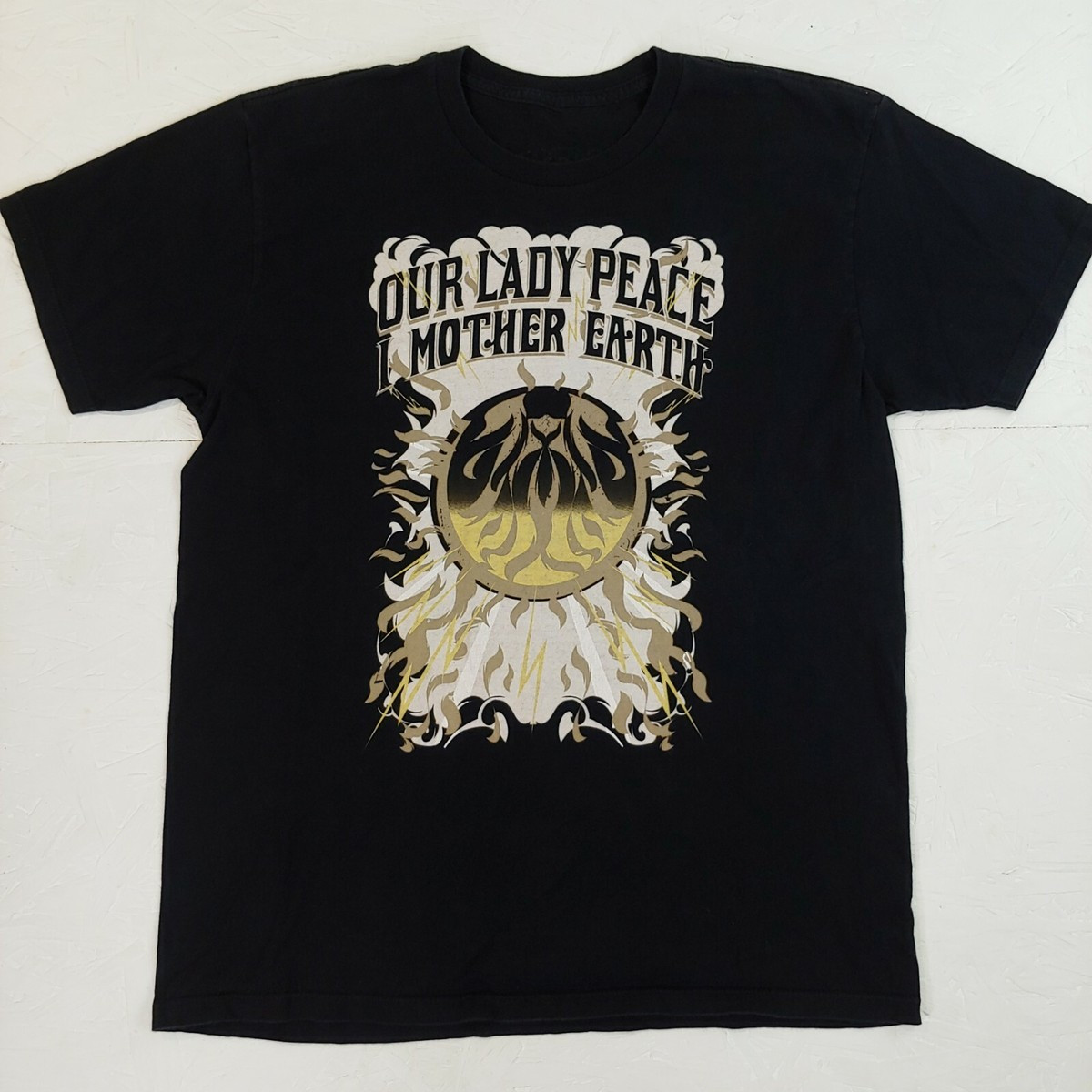 Our Lady Peace Band I Mother Earth Cotton Black All Size T Shirt AG988