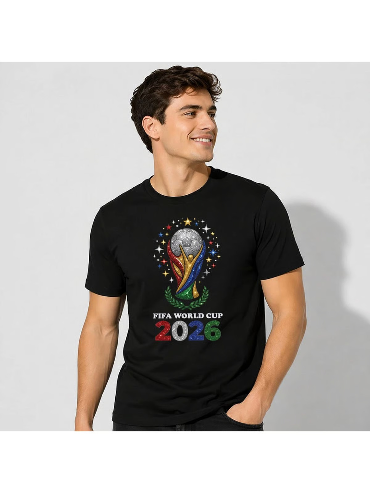 Fifa World Cup 2026 T-Shirt Soccer Graphic Tee Football, Fifa World Cup