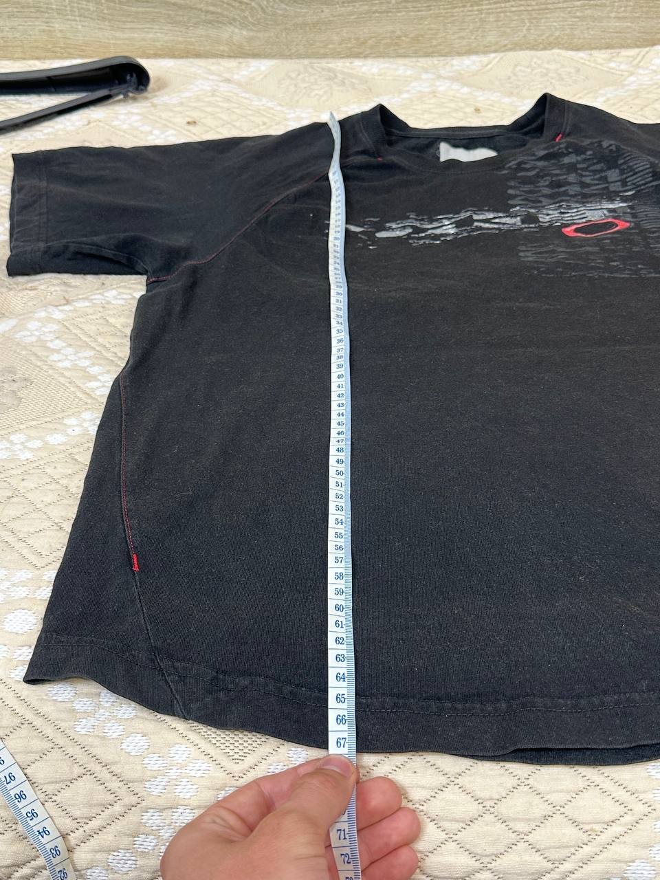 00s Oakley Software Logo Black Faded Vintage T Shirt 90s Mens Size M