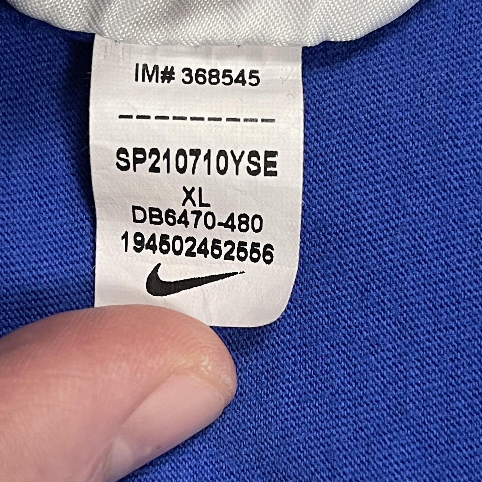 Nike Shirt Mens XL Blue The Nike Tee Fast Swoosh Graphic Sports Tee DB6470-480
