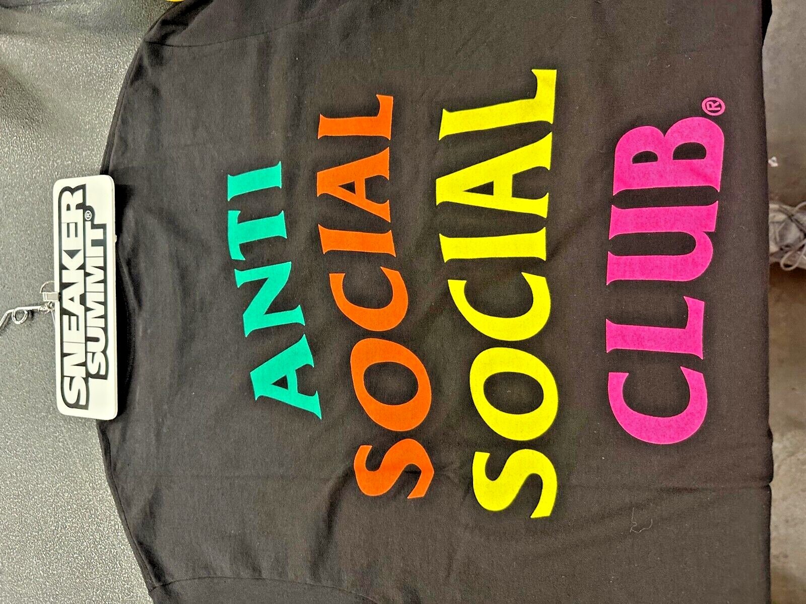 Anti Social Social Club All Talk Black/Multi Tee – FW21 Collection ASSC