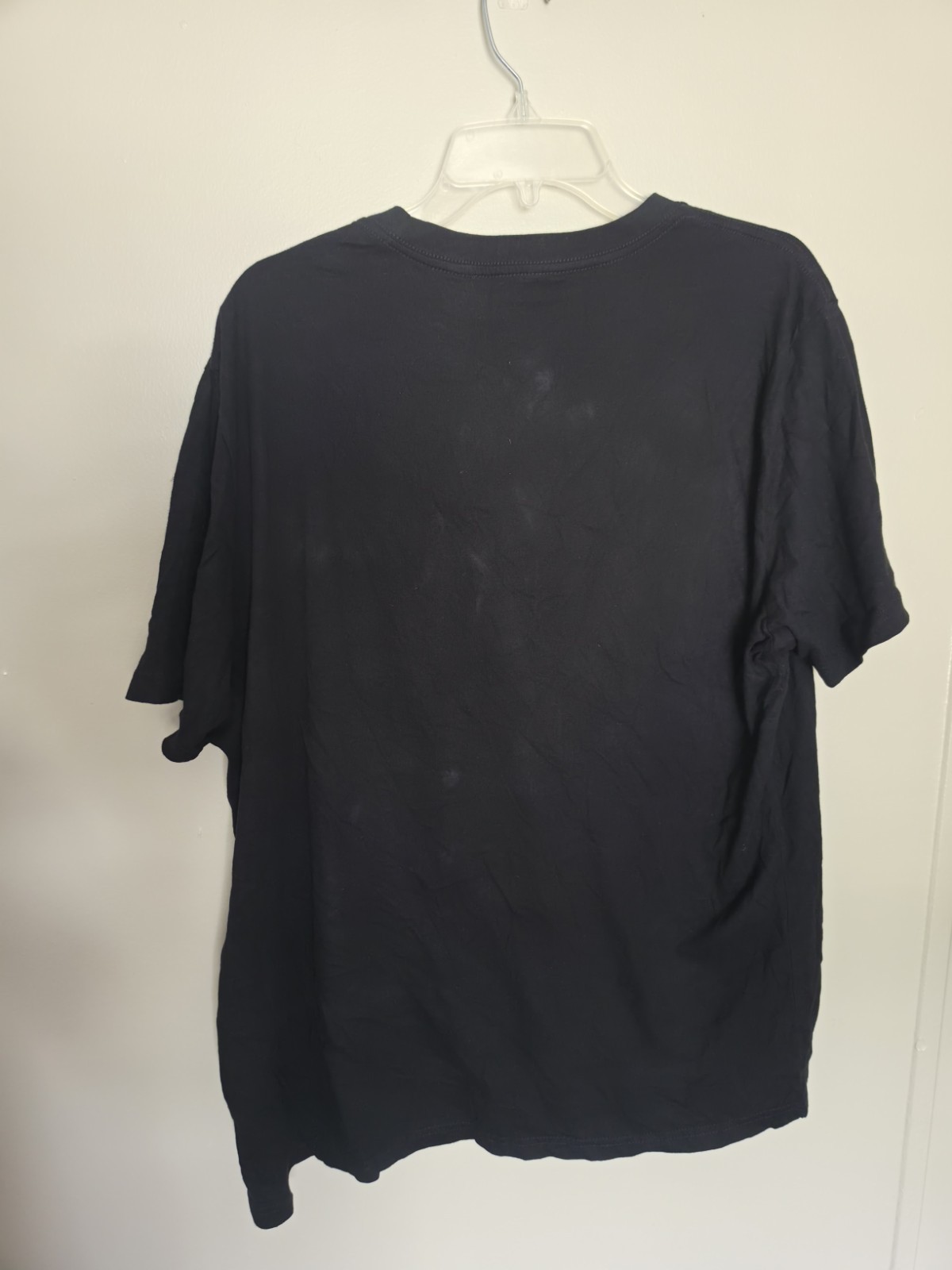 Old Navy Men’s T-Shirt Size L Black Crew Neck Short Sleeve Solid Tee.