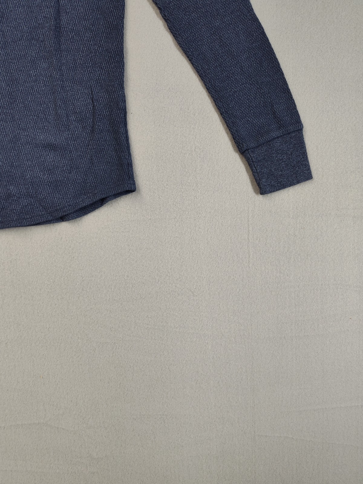 Hollister Men Shirt 2XS Navy Blue Crew Neck Long Sleeve Logo Casual