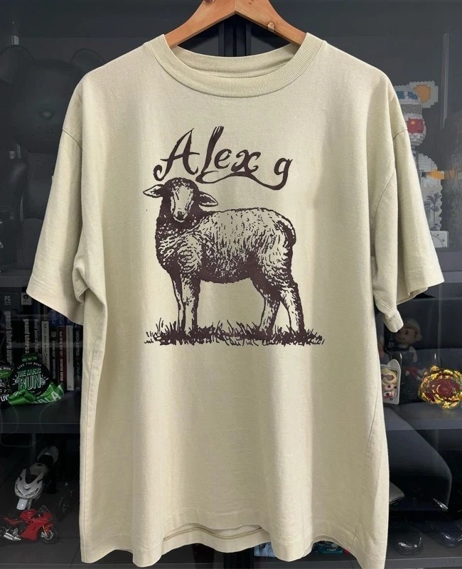 Rare Alex G 90s Sand Short Sleeve Basic Sand T shirt Unisex Men Women S-5XL