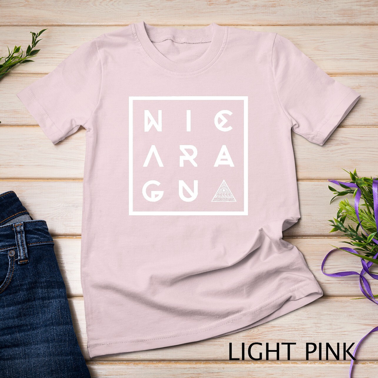 Geometric Nicaragua Premium T-Shirt Unisex T-shirt