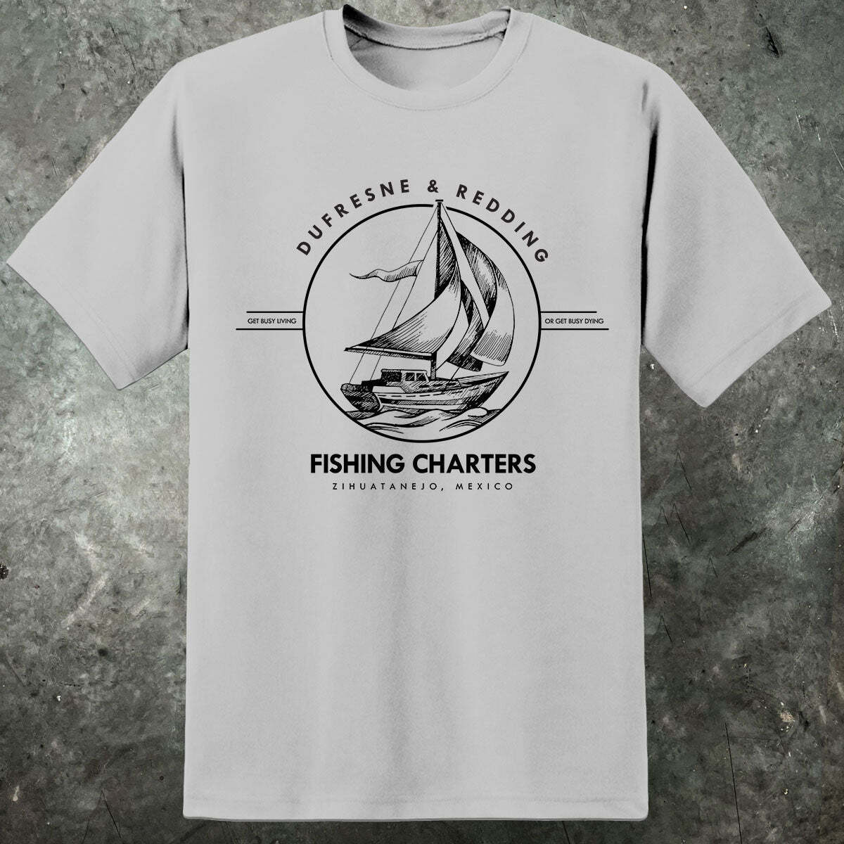 Shawshank Redemption Inspired T Shirt 80s 90s Movie Cult Classic Mens