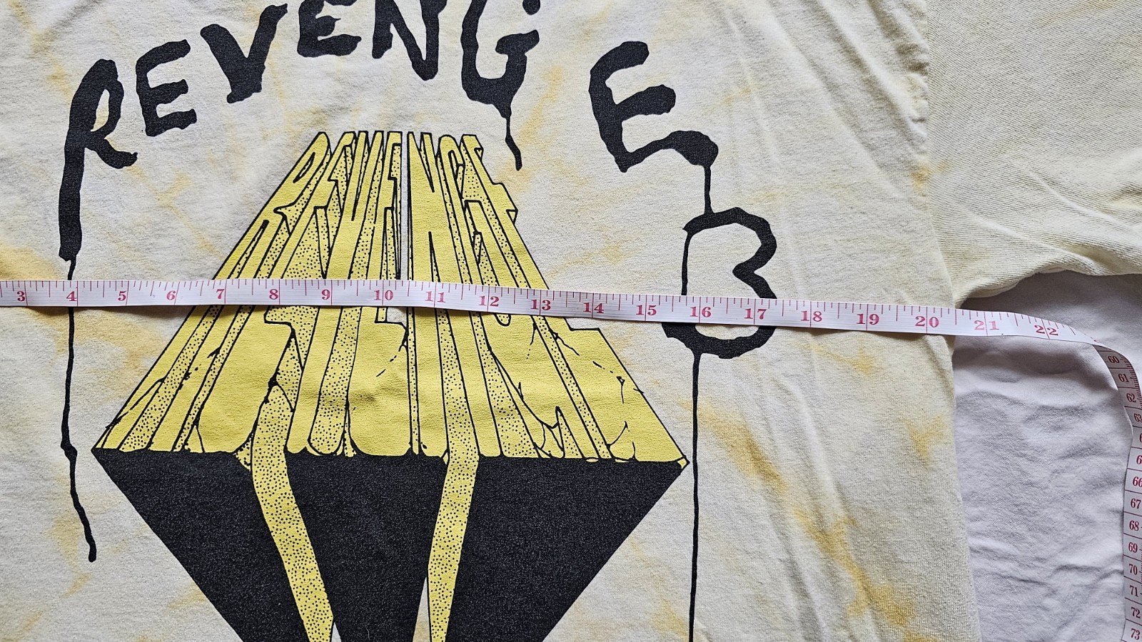 Dreamville J. Cole Revenge Tie Dye Graphic T-Shirt Men’s Streetwear Hip Hop
