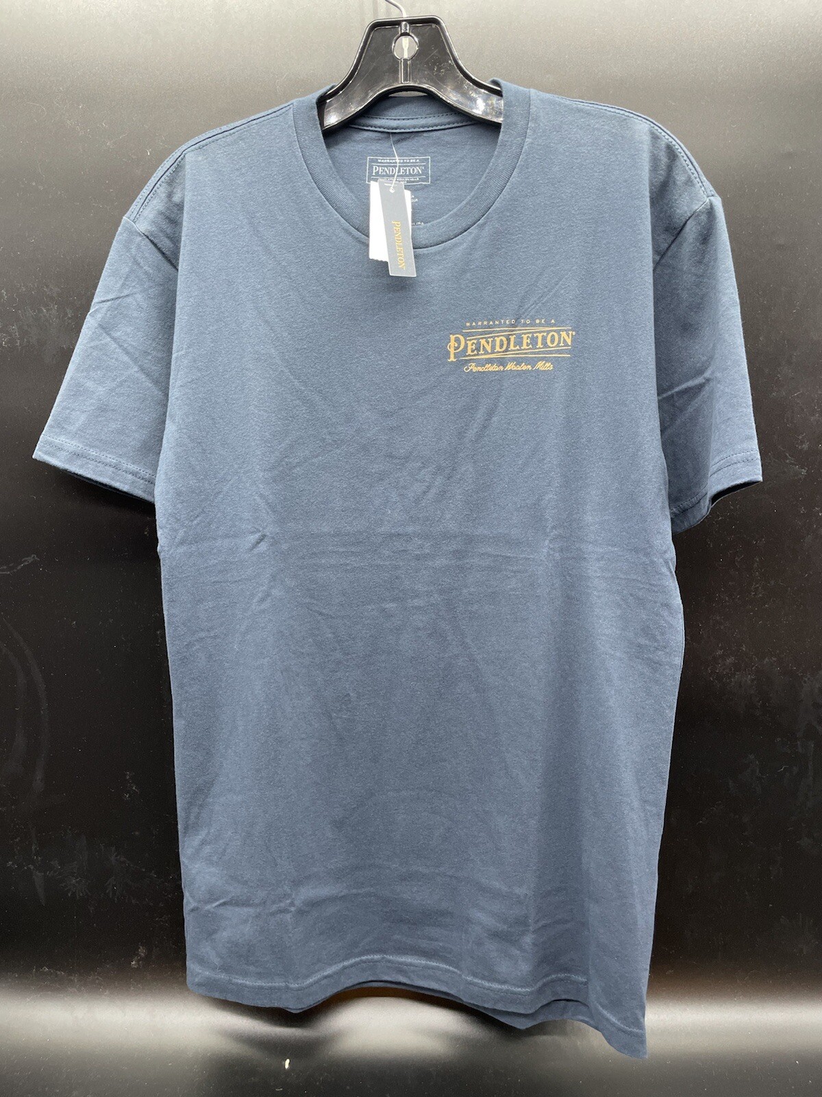 PENDLETON WOOLEN MILLS SMALL BLUE T-SHIRT BRAND NEW WITH TAG