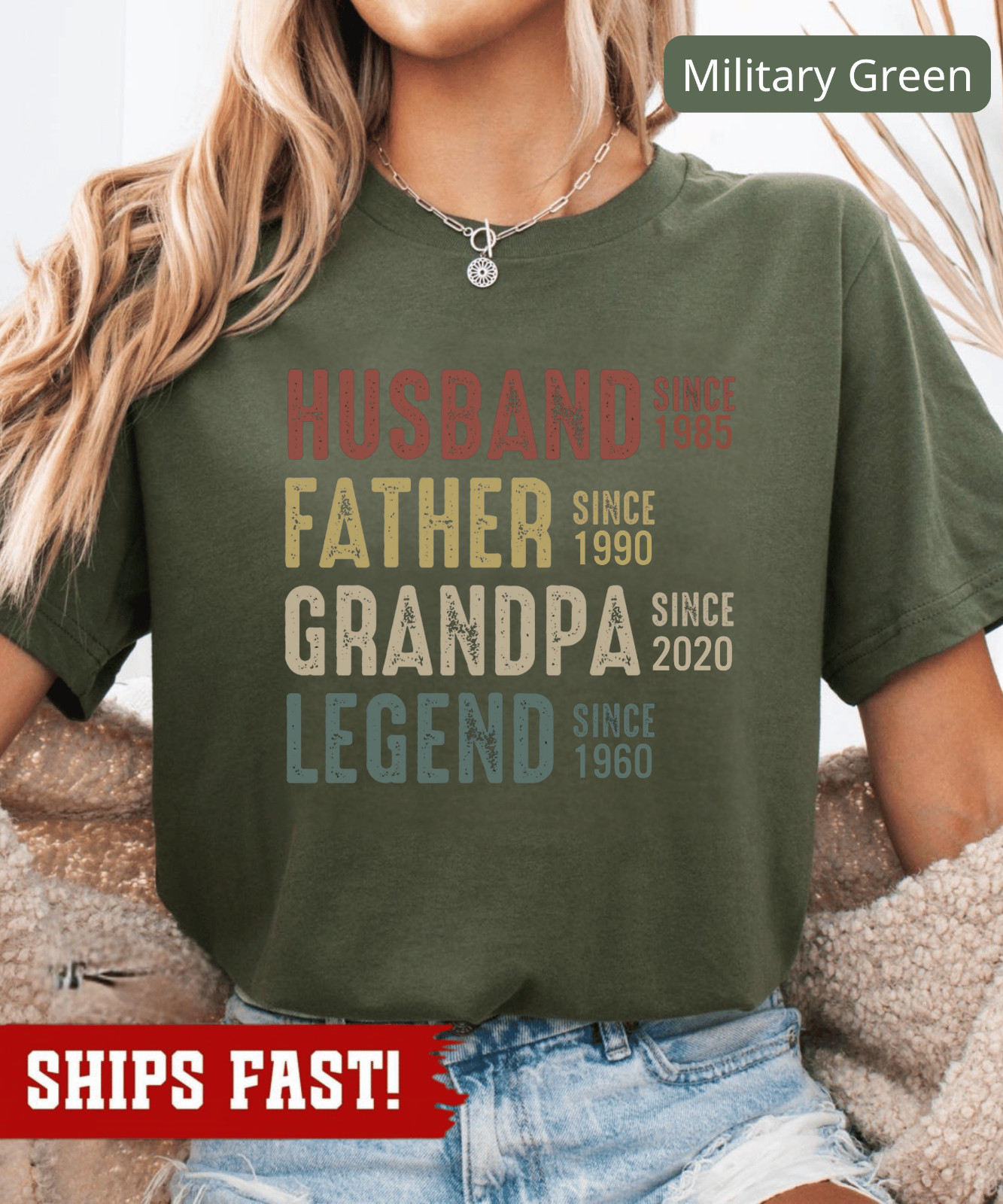 Personalized Legend Husband Dad Grandpa Shirt, Best Shirt For Papa, Father’s Day