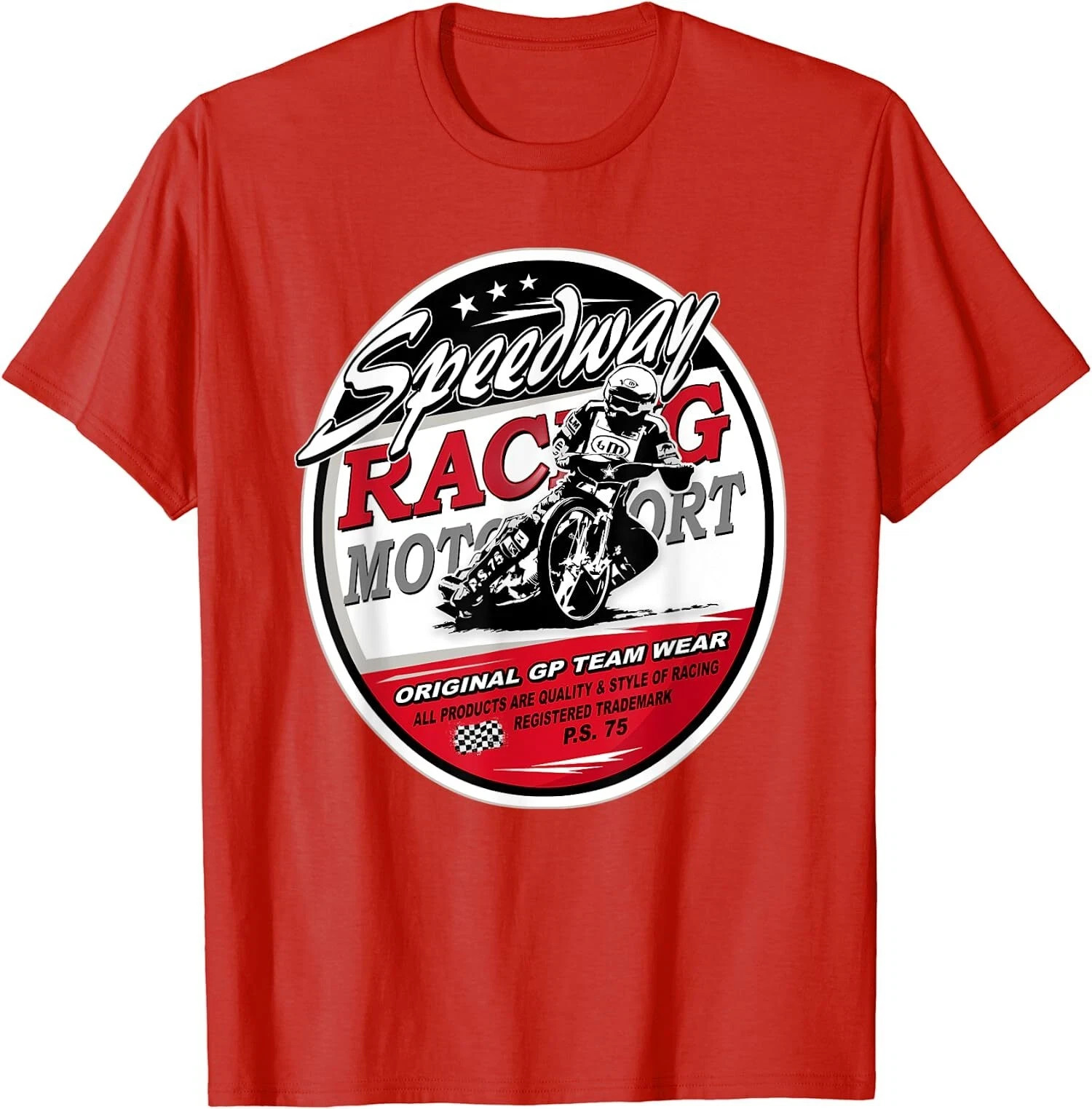 Motorcycle Speedway Flat Track Racing Graphic T Shirt Unisex S-5XL