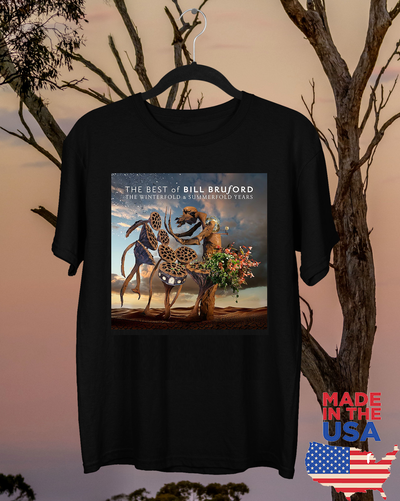 Best Of Bill Bruford The Winterfold & Summerfold Years T Shirt Full Size S-5XL