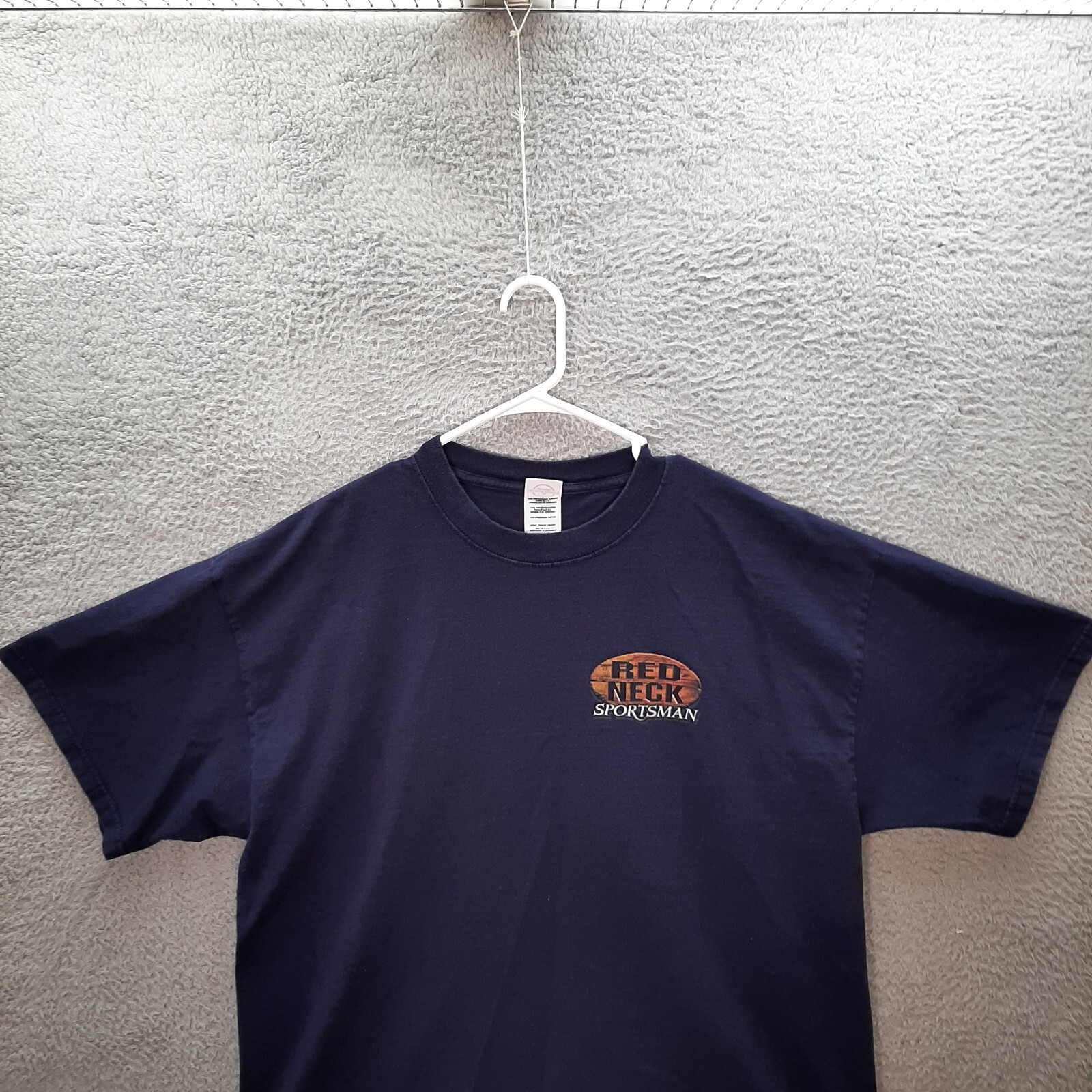 Vintage Delta Shirt Adult Extra Large Blue Redneck Sportsman Humor Outdoors Y2K