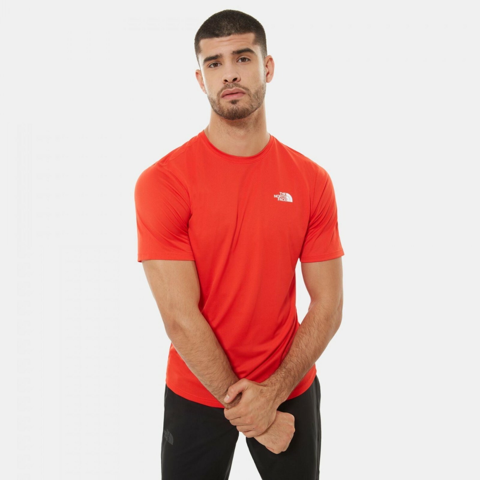 The North Face Men FLEX Li Short Sleeve T-SHIRT Running & Training A3055