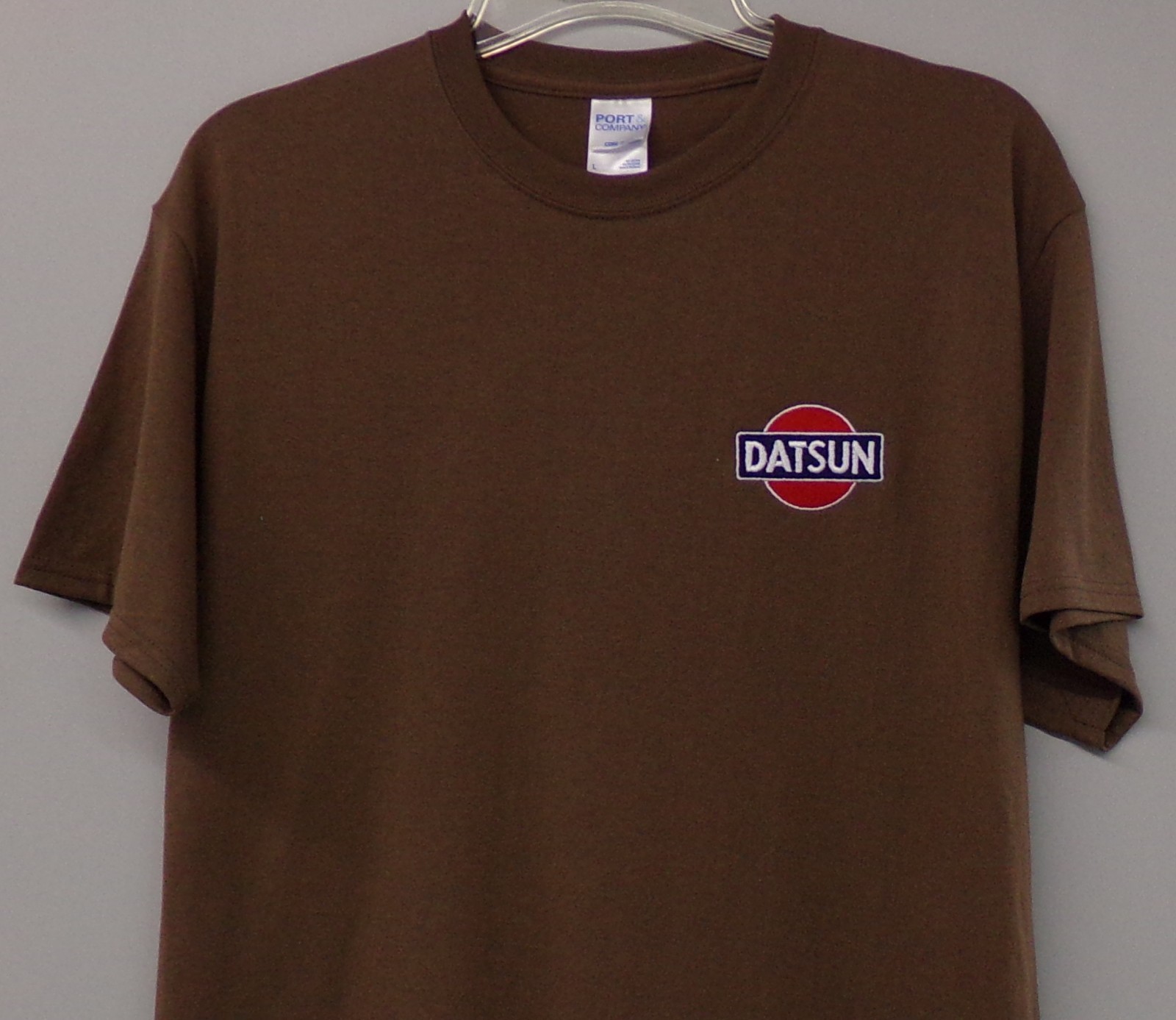 DATSUN Old Logo Embroidered Adult T-Shirt S-6XL, LT-4XLT Nissan New