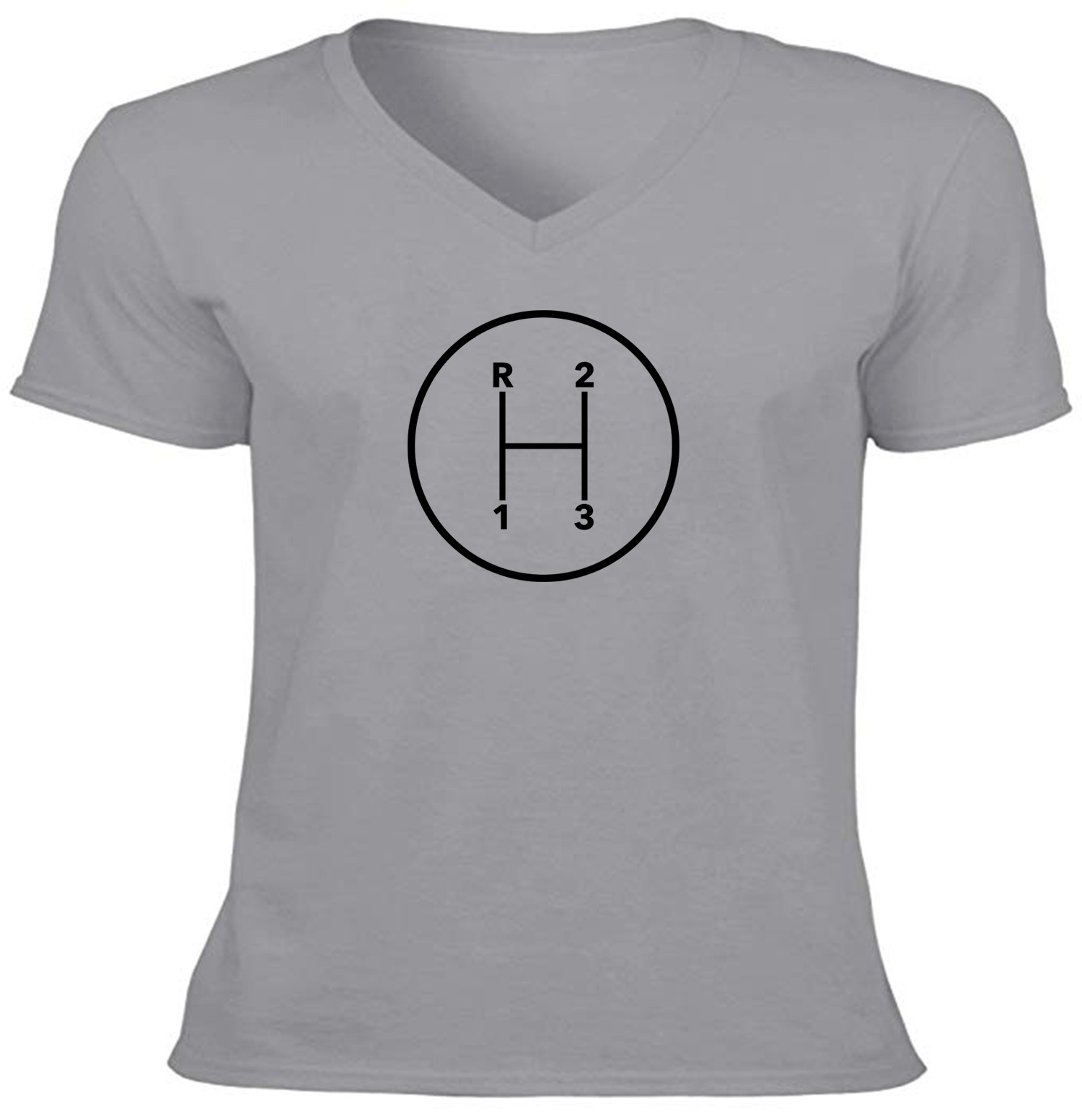 Manual Transmission Gears Shirt Shift Pattern 3 Speed Stick Tee Manual Gearbox