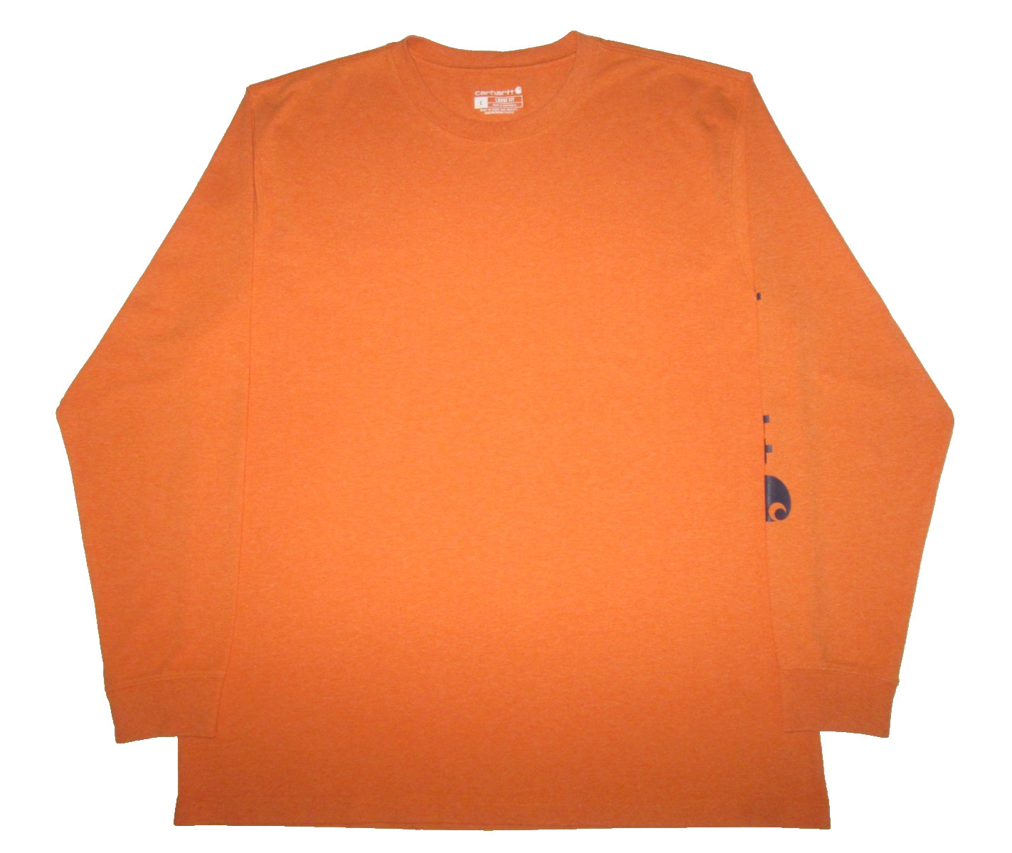 Carhartt Heavyweight LS Logo Graphic Shirt Men’s L K231 Q66