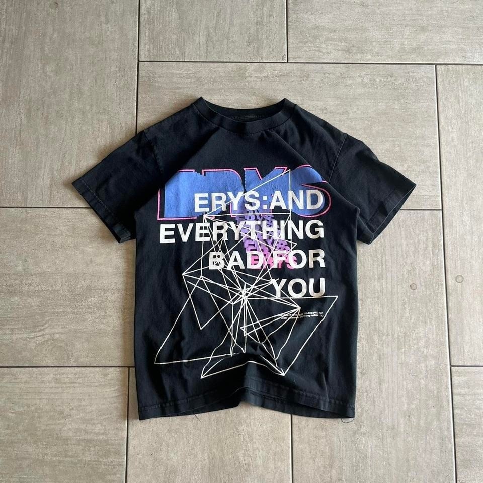 MSFTSrep Jaden Smith Erys Everything Bad For You Black Graphic T Shirt Small