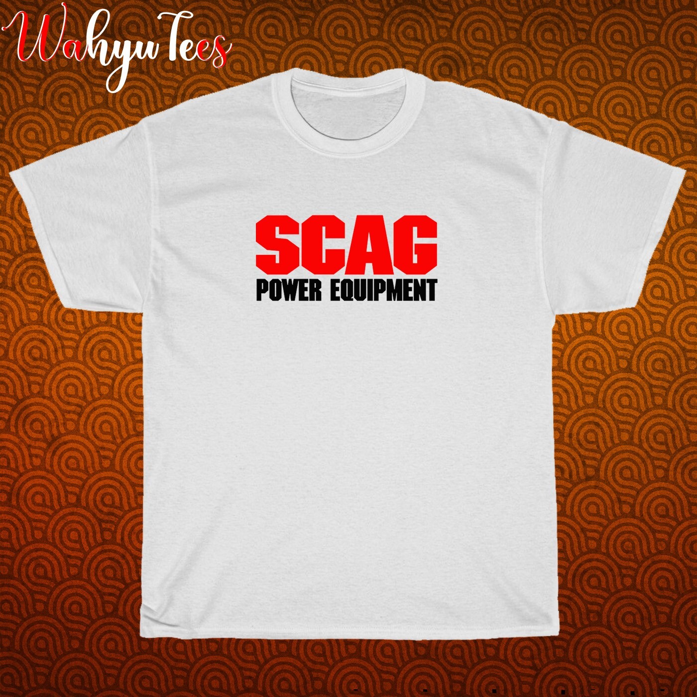 New Scag Power Equipment Logo Black/Grey/Navy/White Size S-5XL Unisex T-Shirt