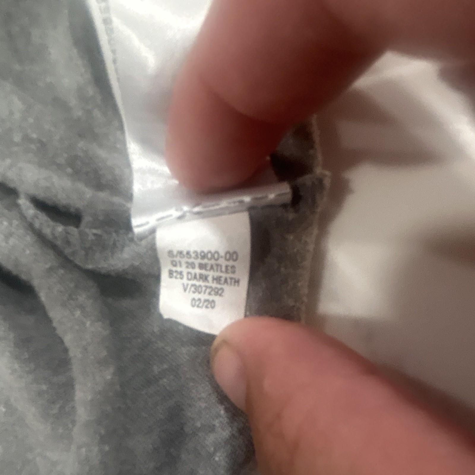 Old Navy The Beatles Gray Graphic Crew Neck Short Sleeve T-Shirt Men’s L