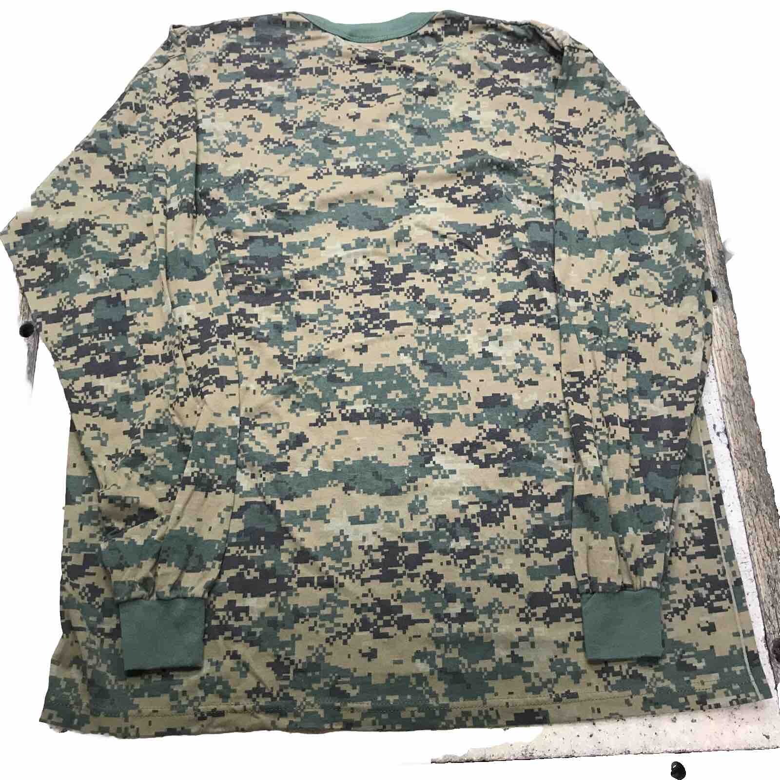 TEE SWING CAMOUFLAGE Digital Camo HUNTING LONG SLEEVE SHIRT 3XL – USA Fast Ship