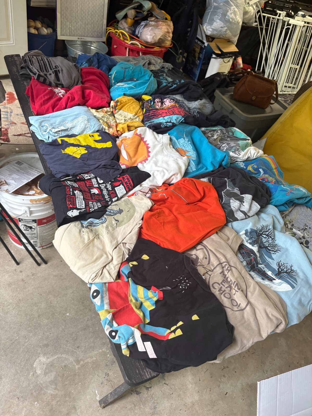 Lot Of 20Threadless T-Shirts Men size L, Threadless See Pics! PacMan Free Ship!