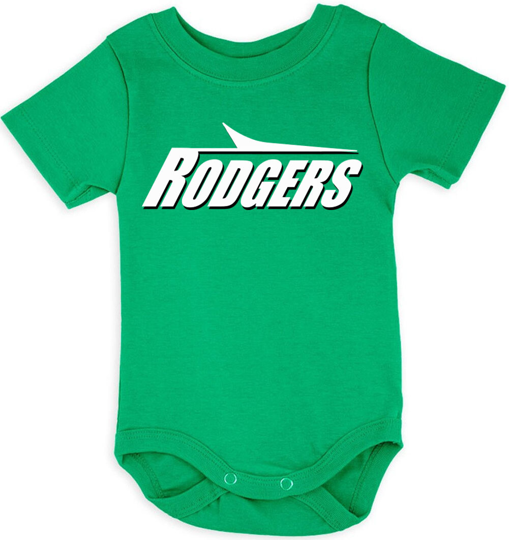 Aaron Rodgers Logo Jersey Creeper Romper One Piece BABY
