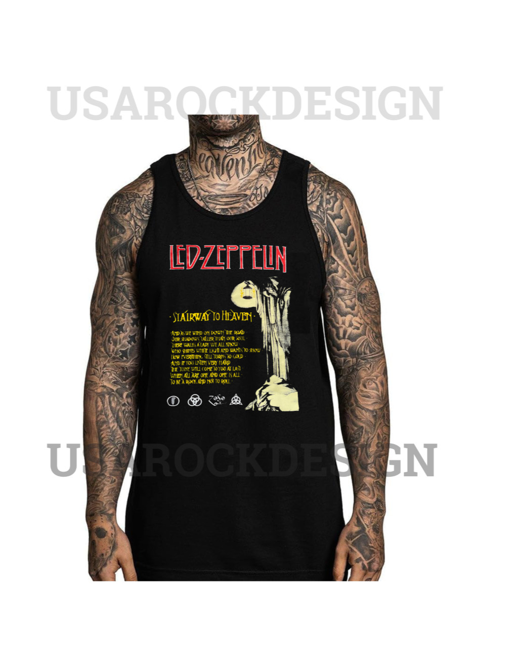 COLLECTION OF CLASSIC PUNK ROCK MEN’S TANK TOP