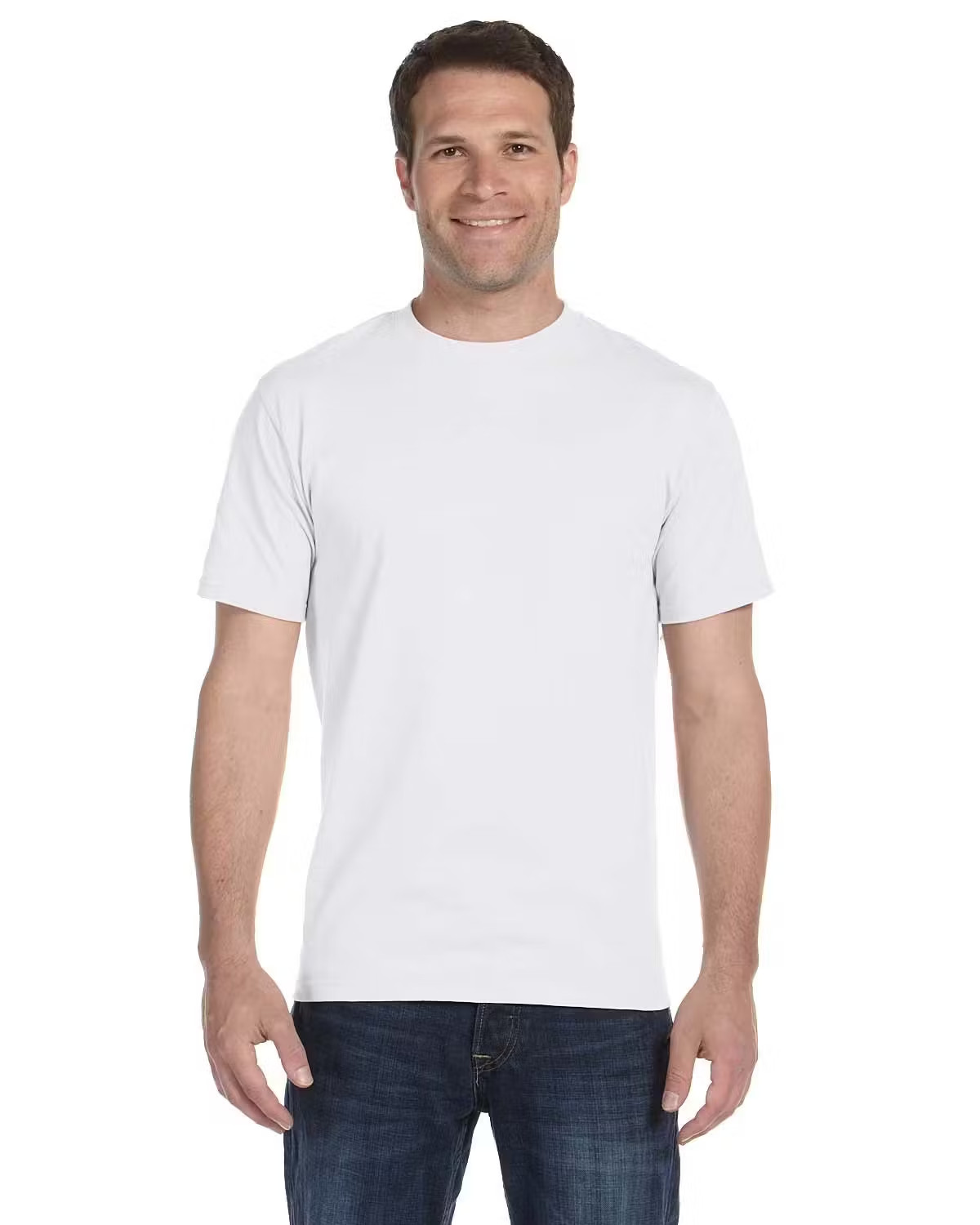 Hanes 5280 Unisex Comfortsoft Cotton T-Shirt, Size XL – White