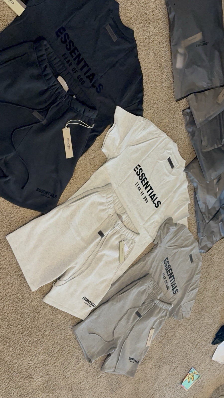 Fear of God essentials set