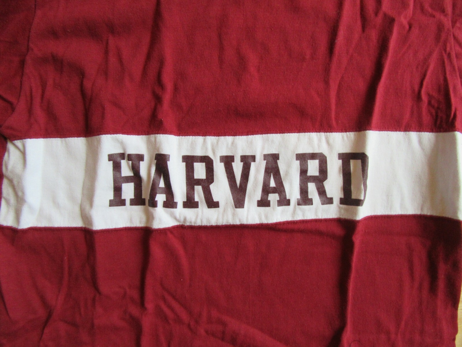 20S/VINTAGE RARE HARVARD UNIVERSITY T SHIRT/SINGLE STITCH/SIZE EXTRA LARGE/USA!